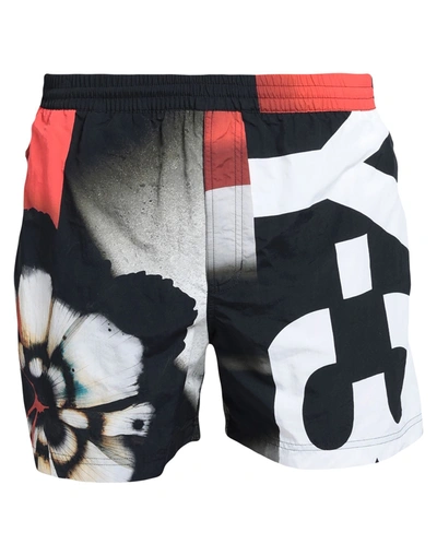 Shop Y-3 Man Swim Trunks Black Size Xs Recycled Polyester