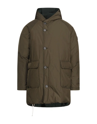 Shop Oof Coats In Military Green