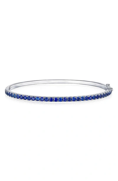 Kwiat 18k White Gold Sapphire Bracelet In Blue Sapphire
