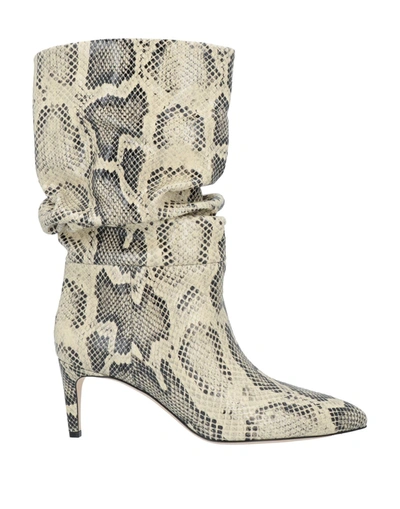 Shop Paris Texas Woman Boot Beige Size 8 Soft Leather
