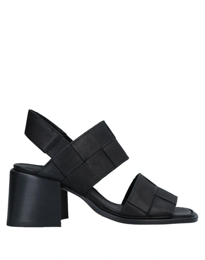 Shop Vic Matie Vic Matiē Woman Sandals Black Size 7 Soft Leather