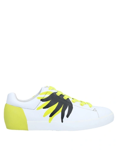 Shop Ash X Filip Pagowski Man Sneakers White Size 9 Calfskin