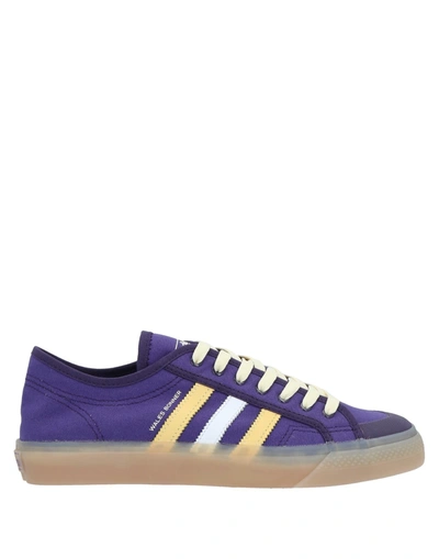 Shop Adidas Originals By Wales Bonner Sneakers In Purple