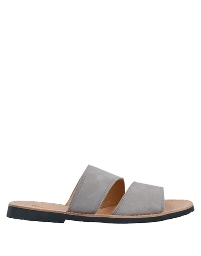 Shop Virreina Sandals In Grey