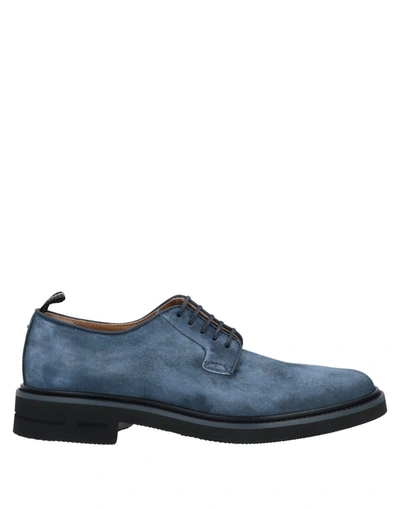 Shop Brimarts Man Lace-up Shoes Pastel Blue Size 8 Soft Leather