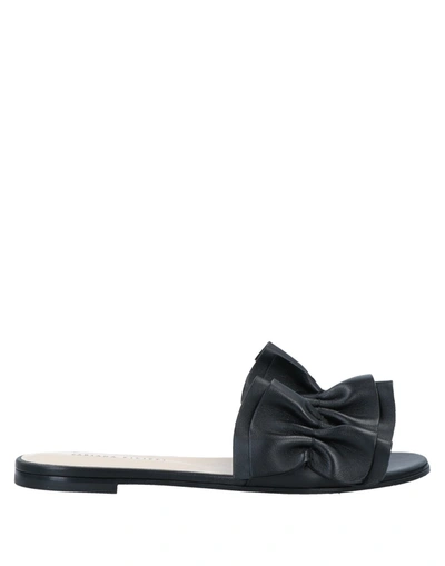 Shop Fabiana Filippi Sandals In Black