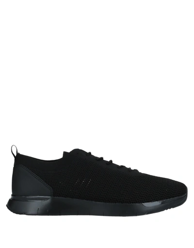 Shop Fitflop Man Sneakers Black Size 9 Textile Fibers
