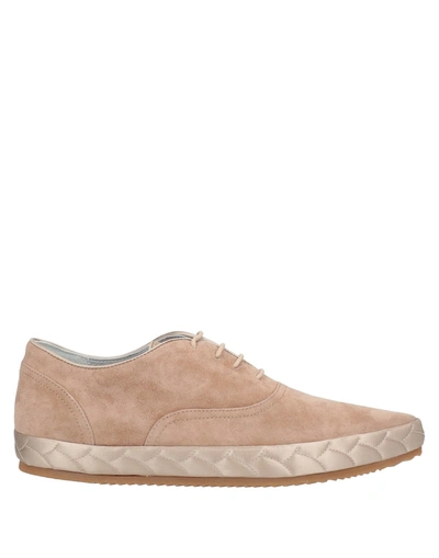 Shop Philippe Model Lace-up Shoes In Light Brown