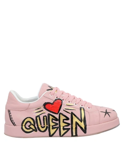 Camuzares Sneakers In Pastel Pink | ModeSens