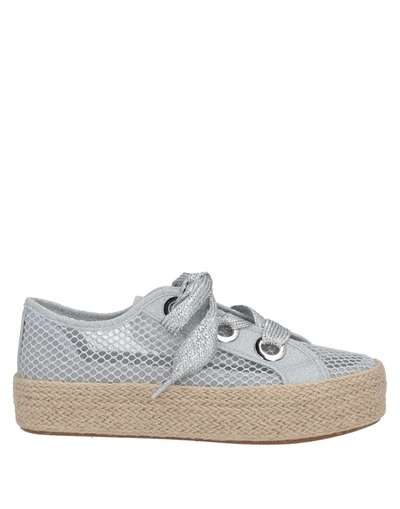 PREGUNTA PREGUNTA WOMAN ESPADRILLES SILVER SIZE 7 TEXTILE FIBERS 17154336IG 13