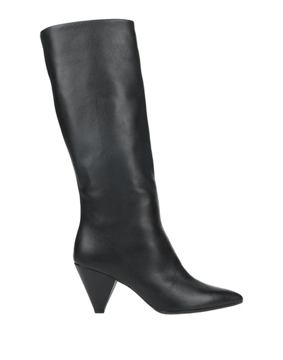 Shop Nicole Bonnet Paris Knee Boots In Black