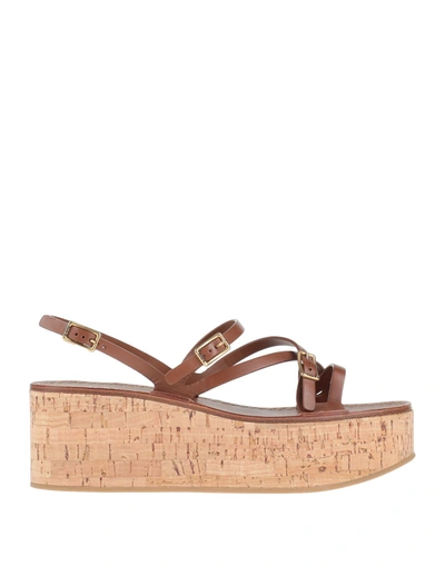 Tod's Woman Mules & Clogs Tan Size 8 Leather In Brown