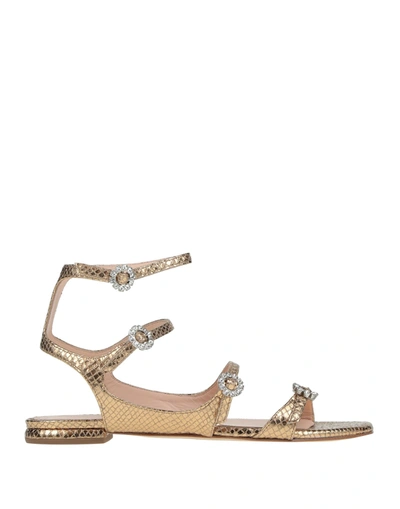 Shop Nicole Bonnet Paris Sandals In Platinum