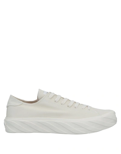 Shop Age - Across To Genuine Era Age Across To Genuine Era Man Sneakers Ivory Size 5 Textile Fibers In White