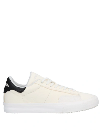 Shop Heron Preston Man Sneakers Ivory Size 8 Soft Leather In White