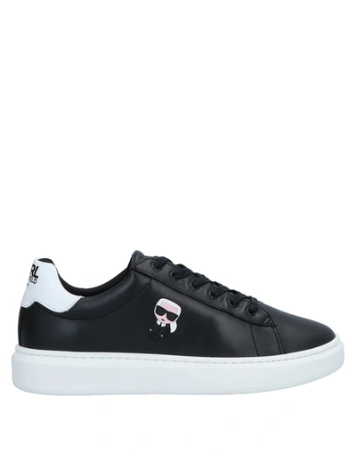 Shop Karl Lagerfeld Sneakers In Black