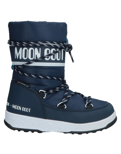 Shop Moon Boot Ankle Boots In Blue