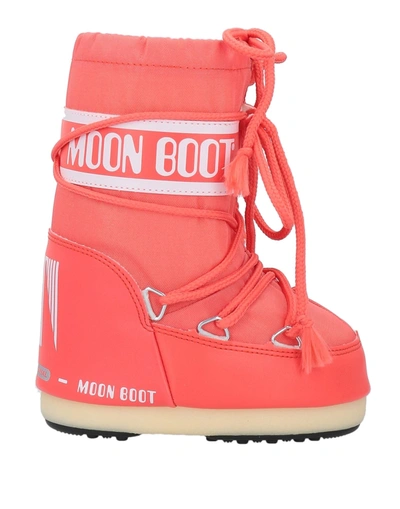 Shop Moon Boot Ankle Boots In Orange