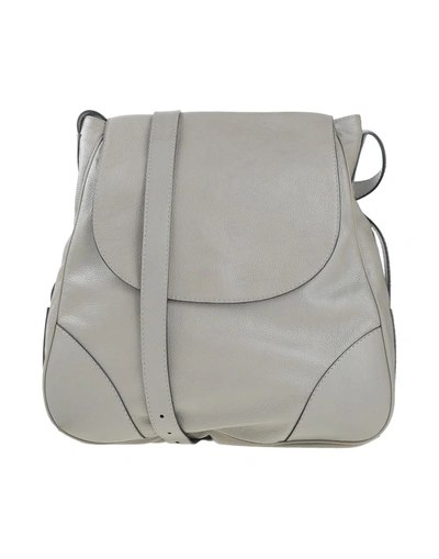 Shop Alberta Ferretti Handbags In Dove Grey