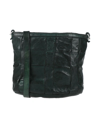 Shop Campomaggi Handbags In Dark Green