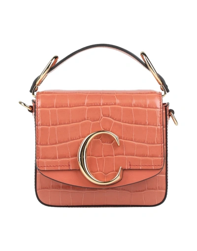 Shop Chloé Handbags In Salmon Pink