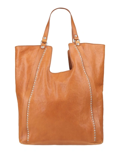 Shop Campomaggi Handbags In Tan