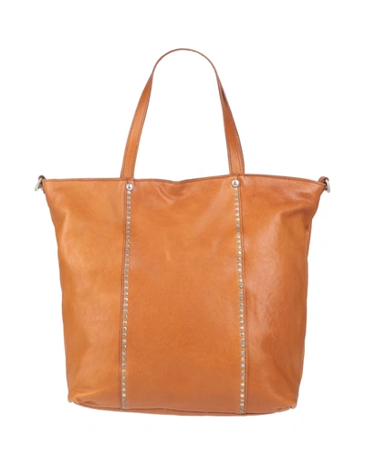 Shop Campomaggi Handbags In Tan