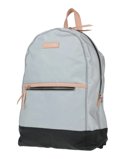 Shop Philippe Model Backpacks In Light Grey