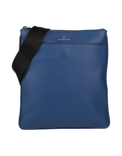 Shop Philippe Model Handbags In Blue