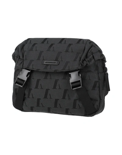 Shop Emporio Armani Bum Bags In Black