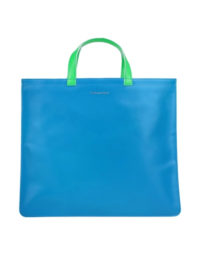 Comme Des Garçons Handbags In Blue