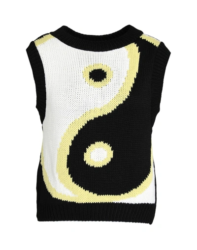 Shop Topshop Woman Sweater Black Size S Acrylic