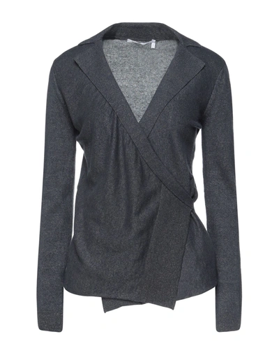 Shop Agnona Woman Sweater Midnight Blue Size L Cashmere, Linen