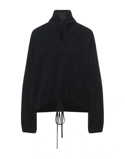 Shop Antonella Rizza Woman Sweater Black Size M Polyamide, Viscose