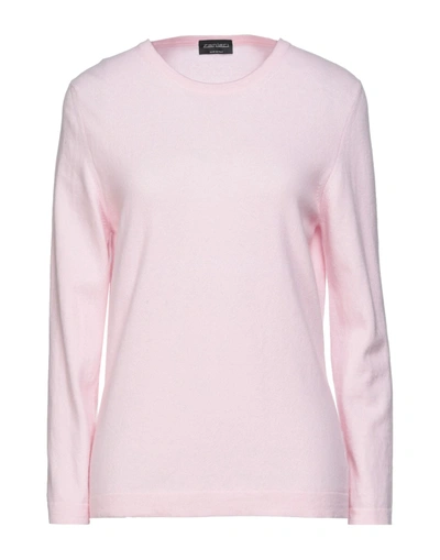 Shop Zanieri Sweaters In Pink