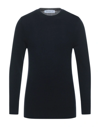 Department Five Sweaters In Dark Blue