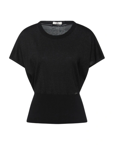 Shop Yes Zee By Essenza Sweaters In Black