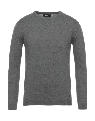 Shop Solid ! Sweaters In Grey