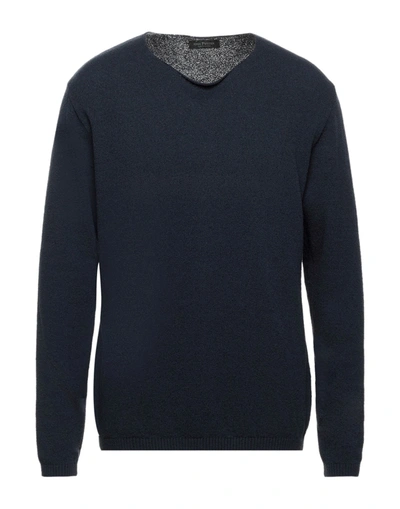 Shop Phil Petter Sweaters In Dark Blue