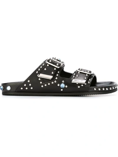 Shop Givenchy Studded Flat Sandals