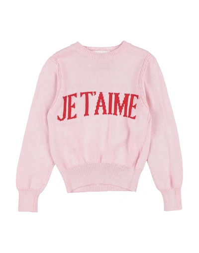 Alberta Ferretti Sweaters In Pink