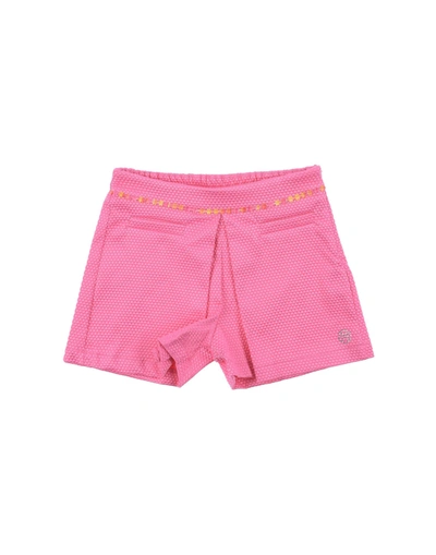 Meilisa Bai Toddler Girl Shorts & Bermuda Shorts Pink Size 3 Cotton, Polyester, Elastane In Pink