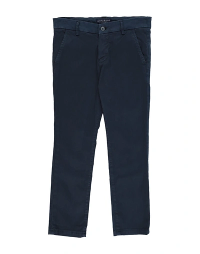 Shop Manuell & Frank Toddler Boy Pants Slate Blue Size 6 Cotton, Elastane