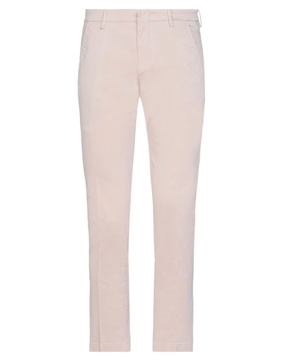 Shop Michael Coal Man Pants Blush Size 35 Cotton, Elastane In Pink