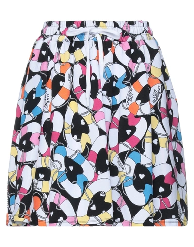 Shop Love Moschino Woman Mini Skirt Black Size 4 Cotton, Elastane