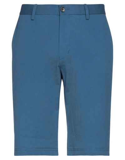 Shop Ben Sherman Shorts & Bermuda Shorts In Slate Blue
