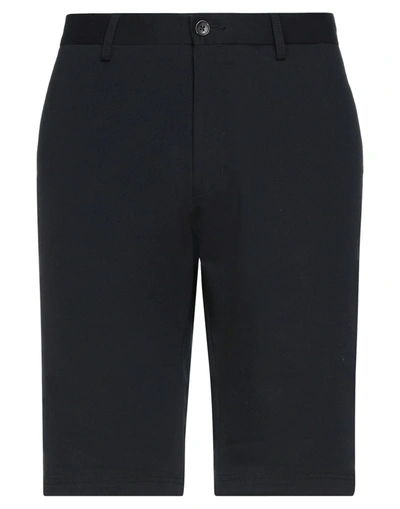 Shop Ben Sherman Man Shorts & Bermuda Shorts Black Size 33 Cotton, Elastane