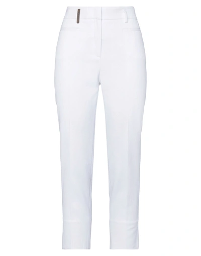 Peserico Pants In White