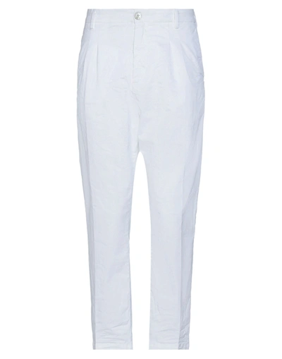Shop Aglini Pants In White