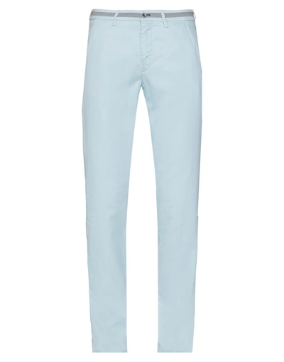 Shop Mason's Man Pants Sky Blue Size 40 Lyocell, Cotton, Elastane